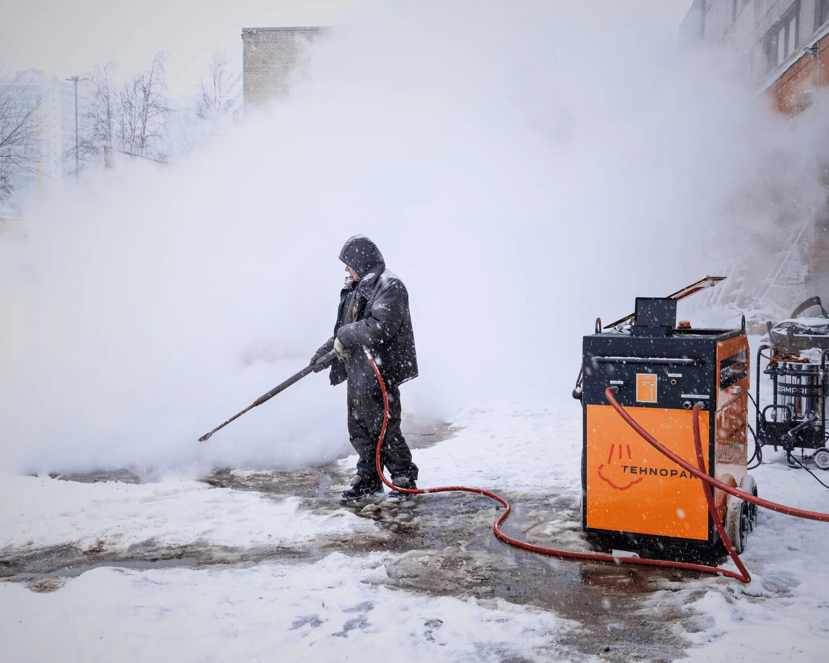 Промышленный парогенератор STEAMPRESSOR